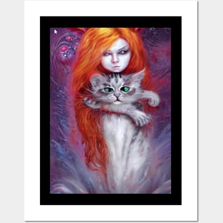 Kitty Cat Raymond Posters and Art